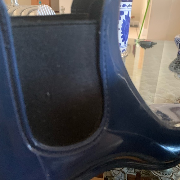 J Crew women’s Chelsea ankle boots navy blue size 7 - Picture 6 of 7